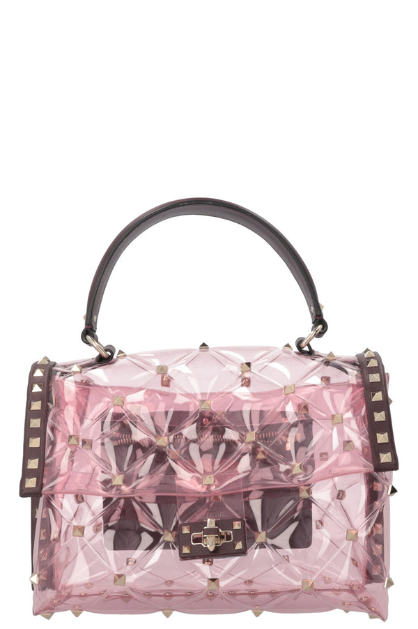 VALENTINO Candystud Bag PVC Pink