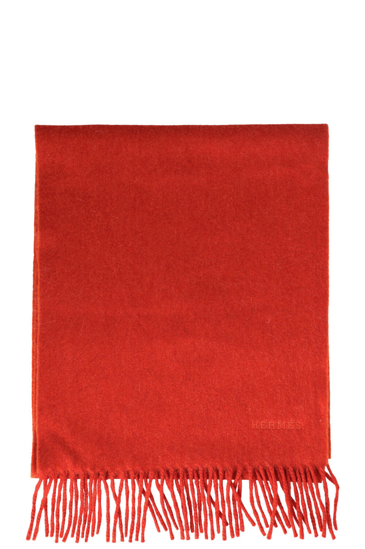 Écharpe HERMÈS Cachemire Orange
