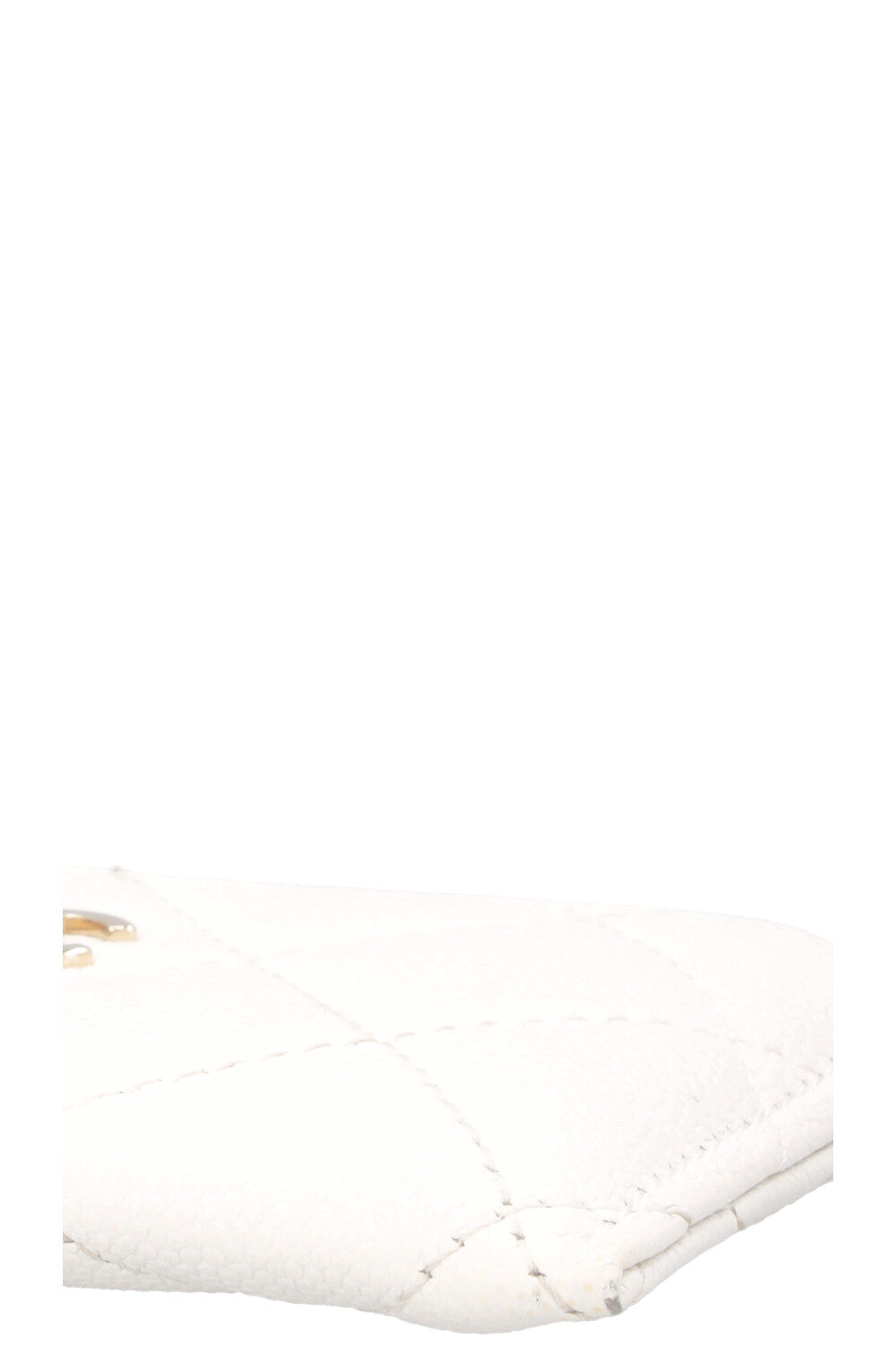 CHANEL Classic Card Holder Caviar White
