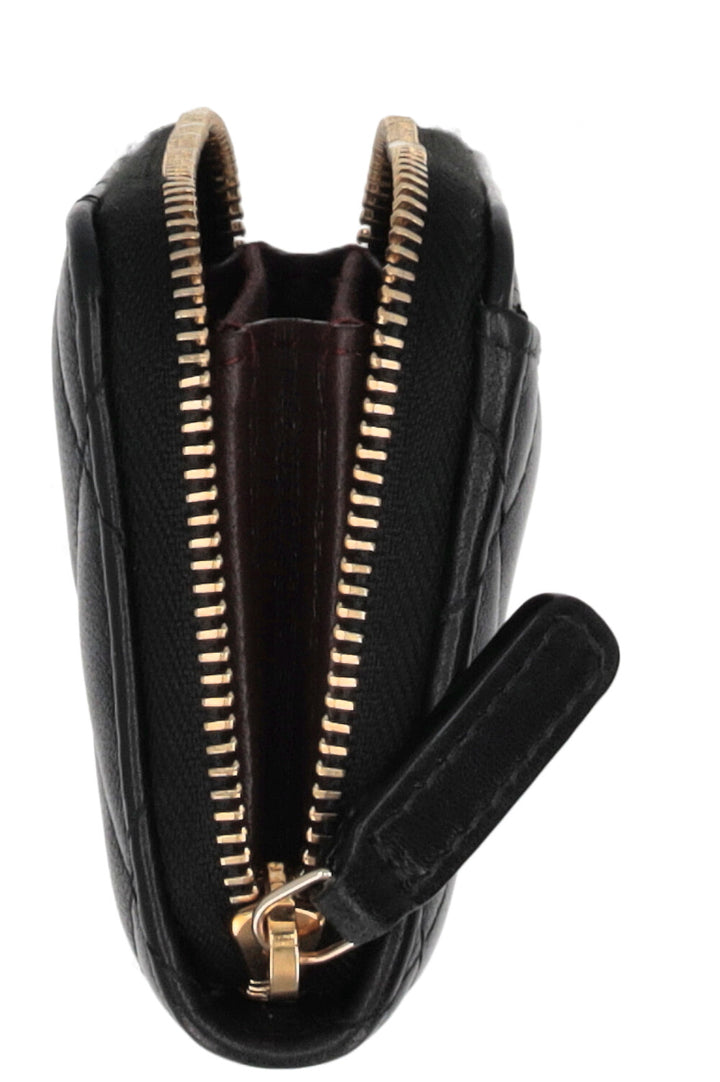 CHANEL Classic Zippy Wallet Leather Black