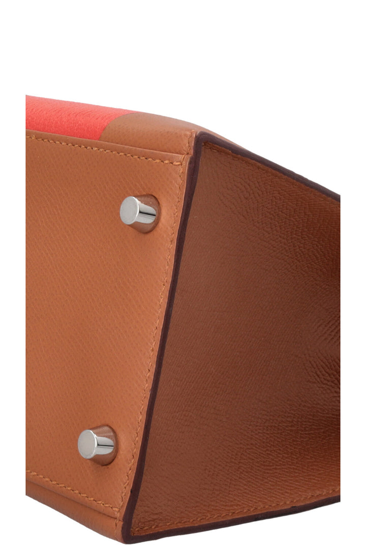 HERMÈS Kelly 28 Sellier Kellygraphie Lettre H Epsom Gold