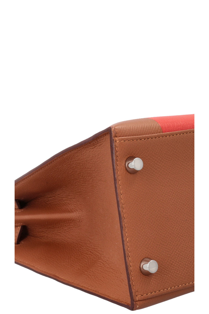 HERMÈS Kelly 28 Sellier Kellygraphie Lettre H Epsom Gold