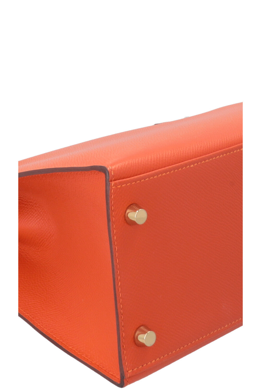 HERMÈS Kelly 28 Sellier Epsom Fire