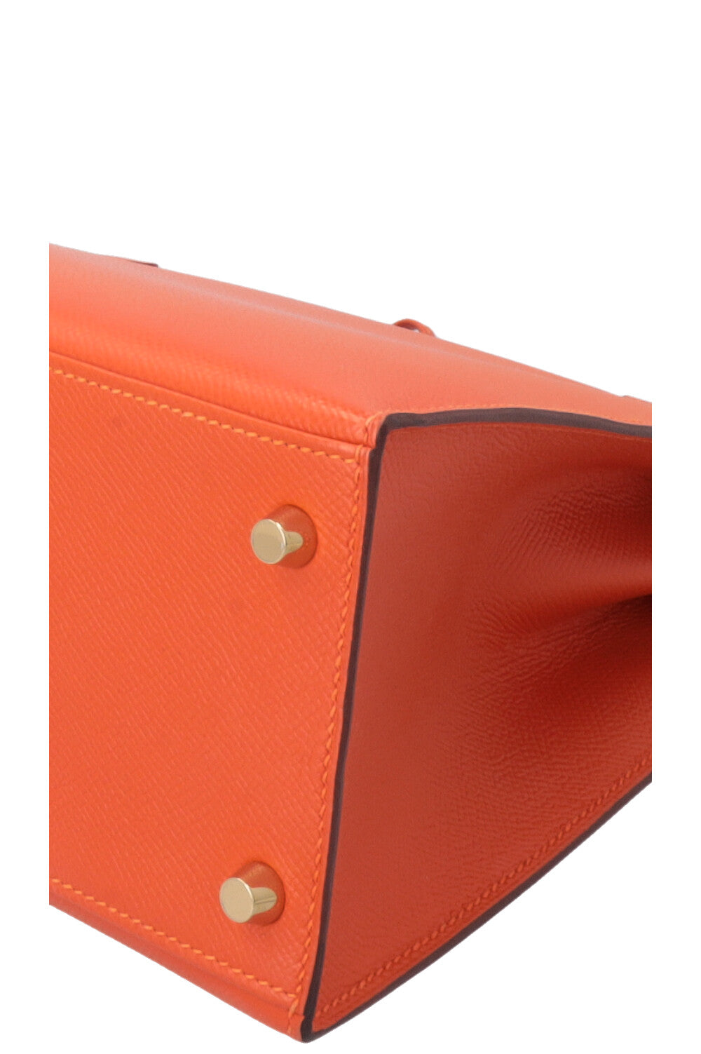 HERMÈS Kelly 28 Sellier Epsom Fire