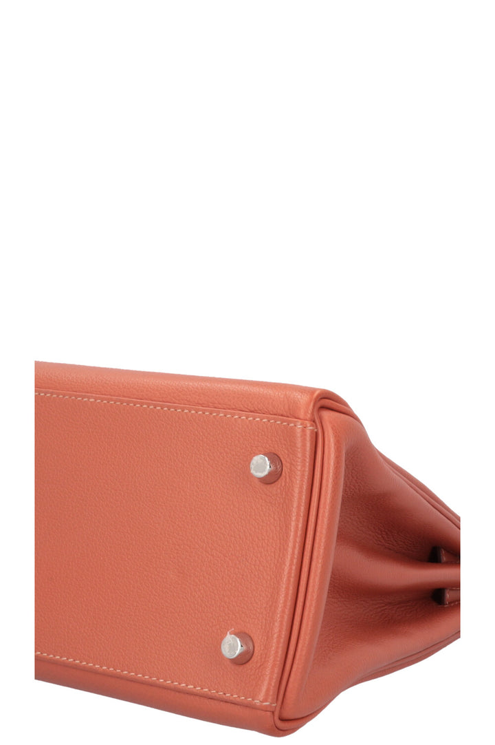 HERMÈS Kelly 28 Retourne Evercolor Verso Blush Rose Jaipur