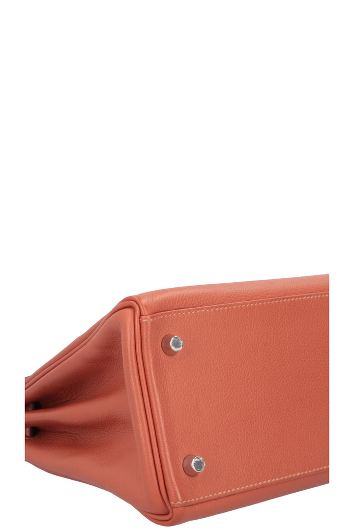 HERMÈS Kelly 28 Retourne Evercolor Verso Blush Rose Jaipur