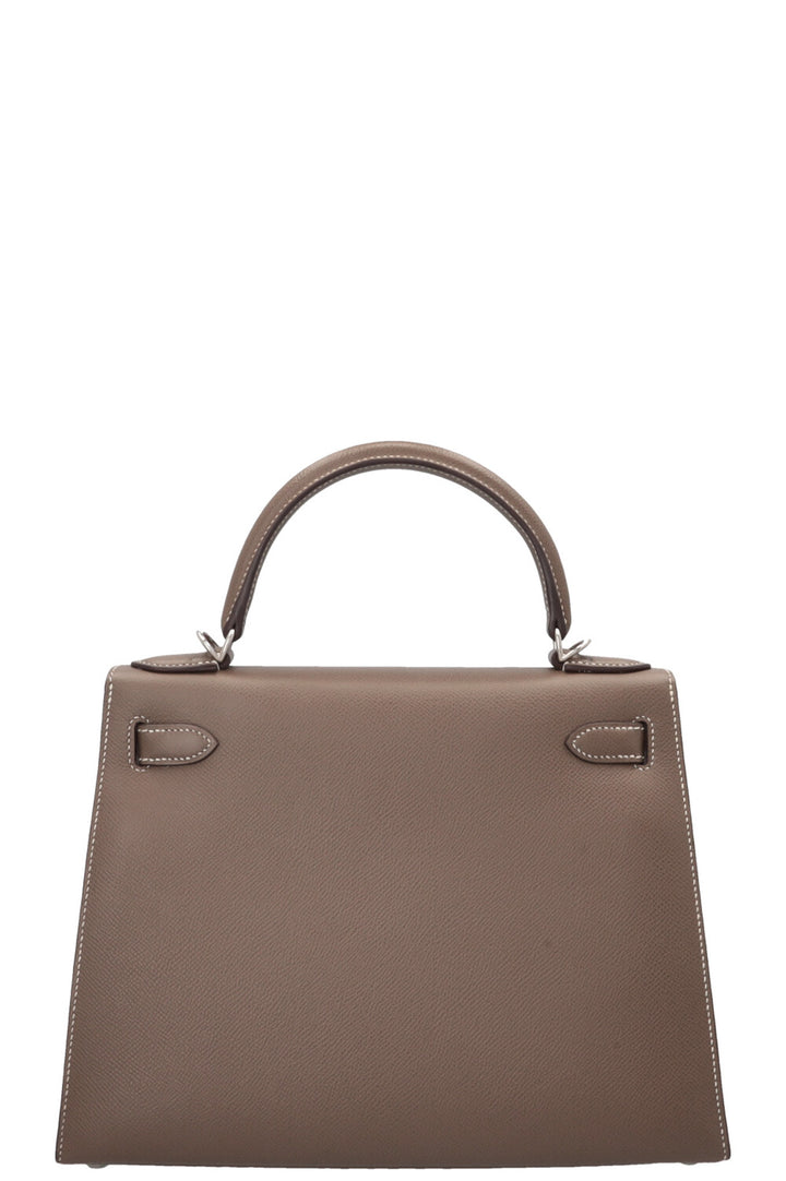 HERMÈS Kelly 28 HSS Sellier Epsom Étoupe