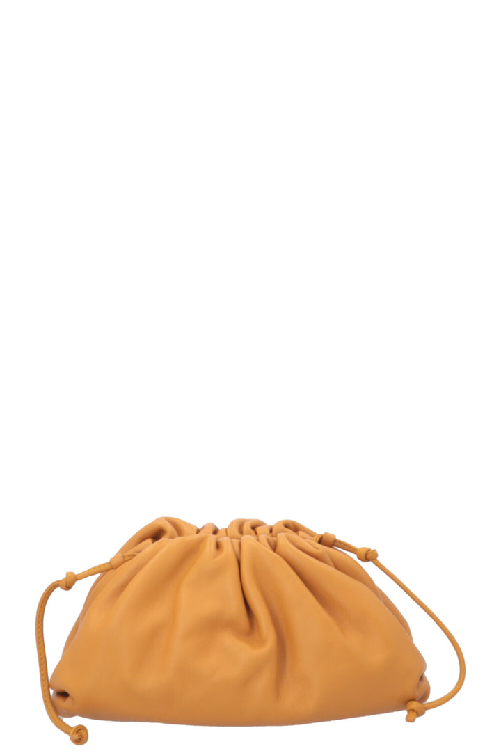 BOTTEGA VENETA Mini Pouch Crossbody Bag Mustard