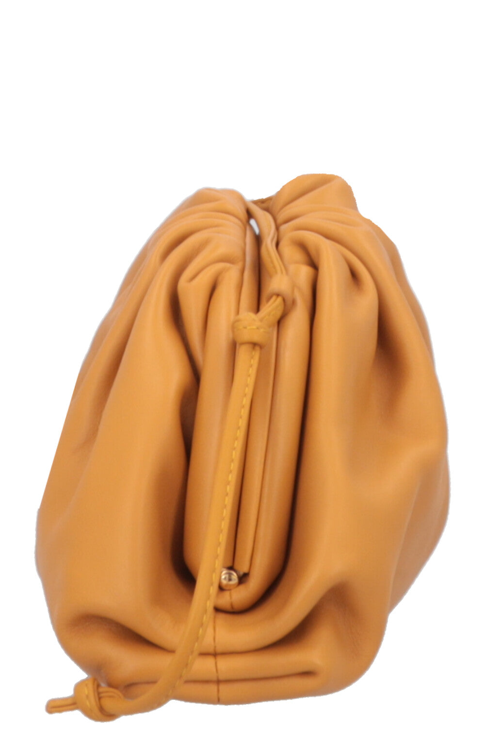 BOTTEGA VENETA Mini Pouch Crossbody Bag Mustard