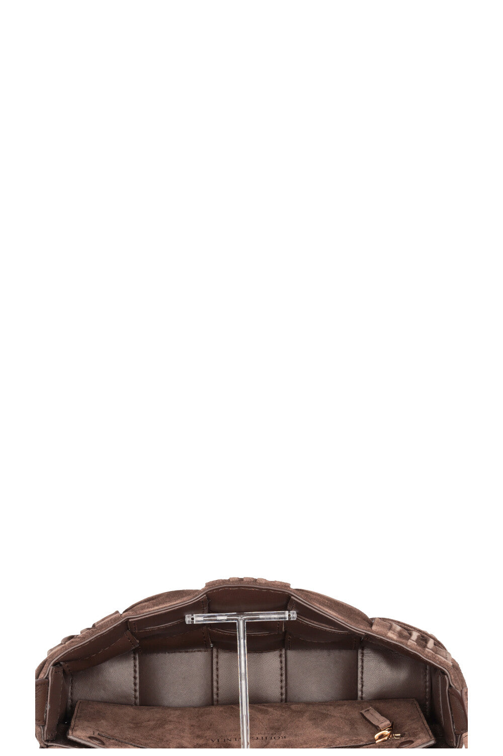 BOTTEGA VENETA Cassette Bag Suede Brown