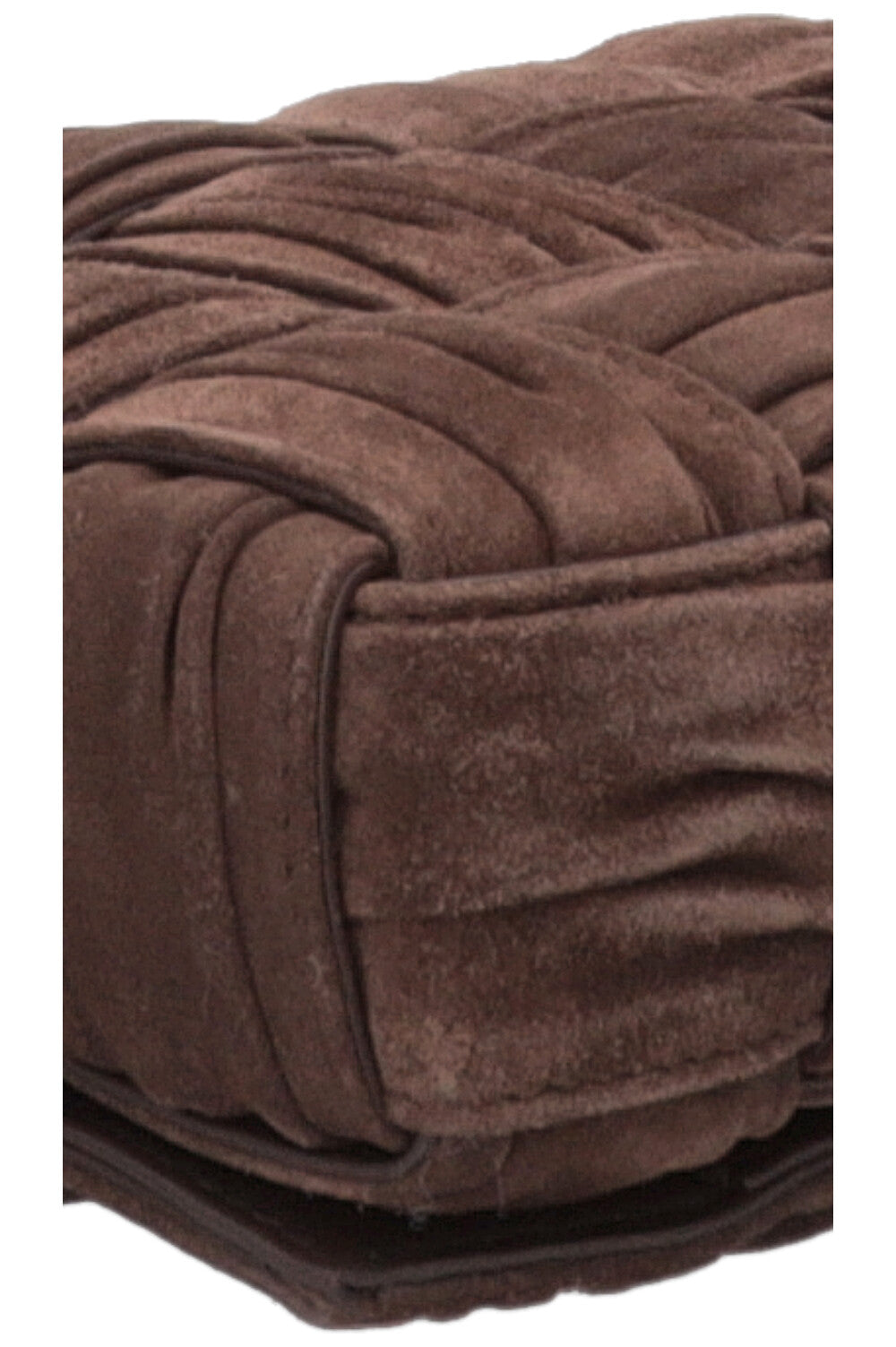 BOTTEGA VENETA Cassette Bag Suede Brown