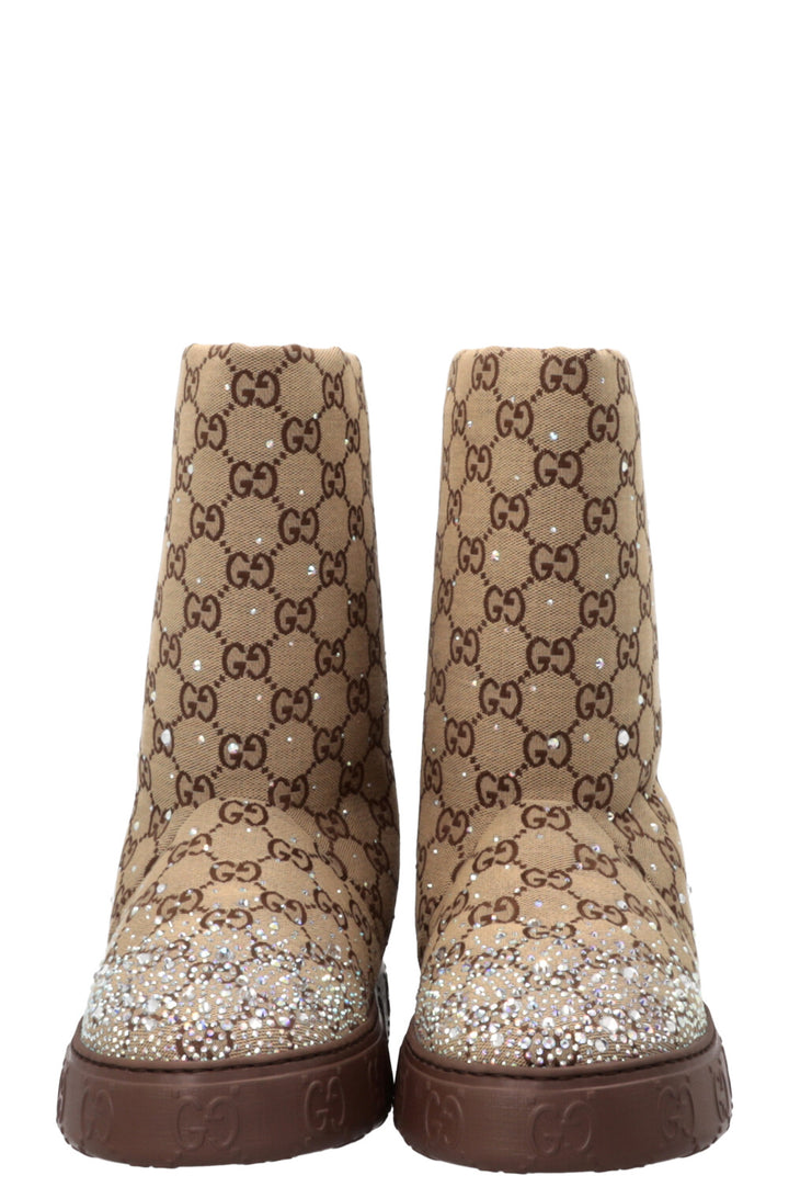 Bottes GUCCI Crystal Supreme en toile