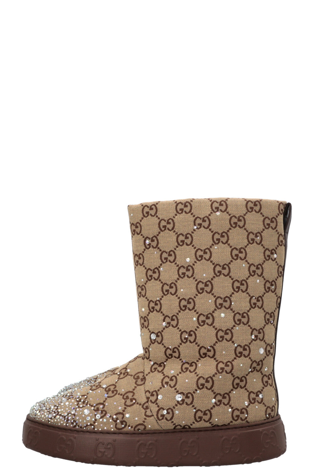 Bottes GUCCI Crystal Supreme en toile