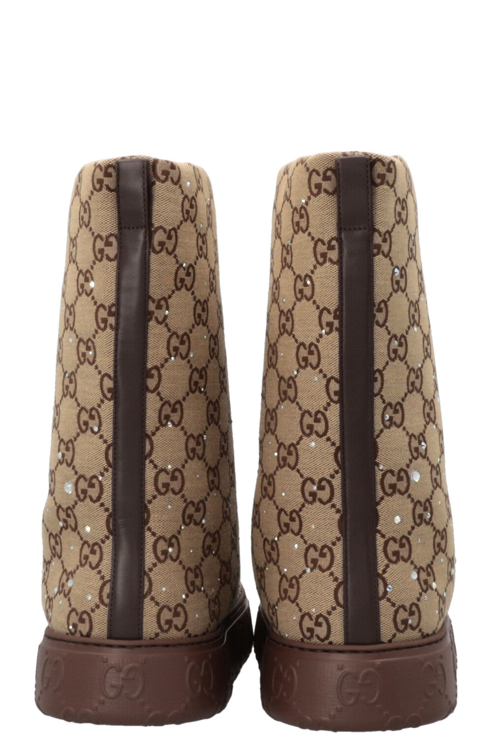 Bottes GUCCI Crystal Supreme en toile