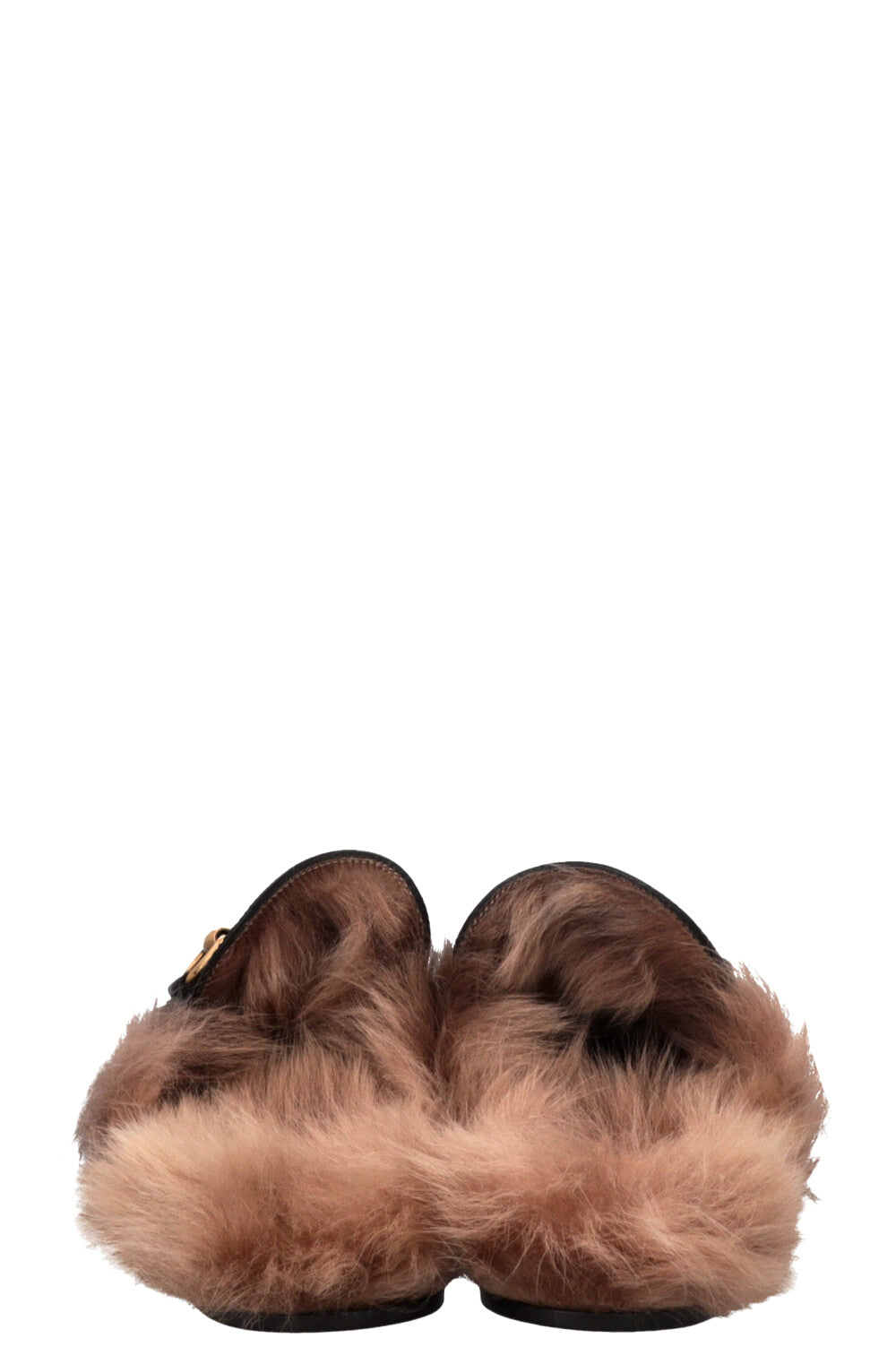 Mules Princetown noires de GUCCI