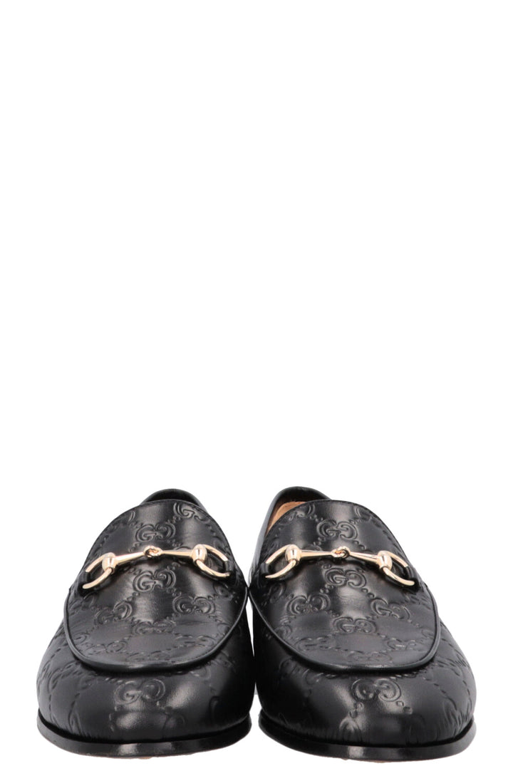 Mocassins GUCCI Supreme GG Jordaan Noir