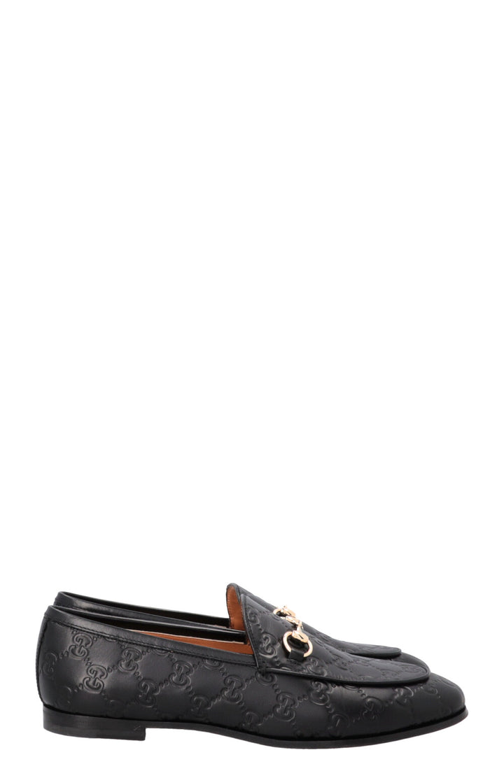 Mocassins GUCCI Supreme GG Jordaan Noir