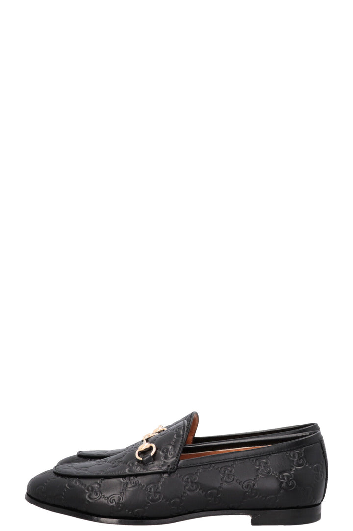 Mocassins GUCCI Supreme GG Jordaan Noir