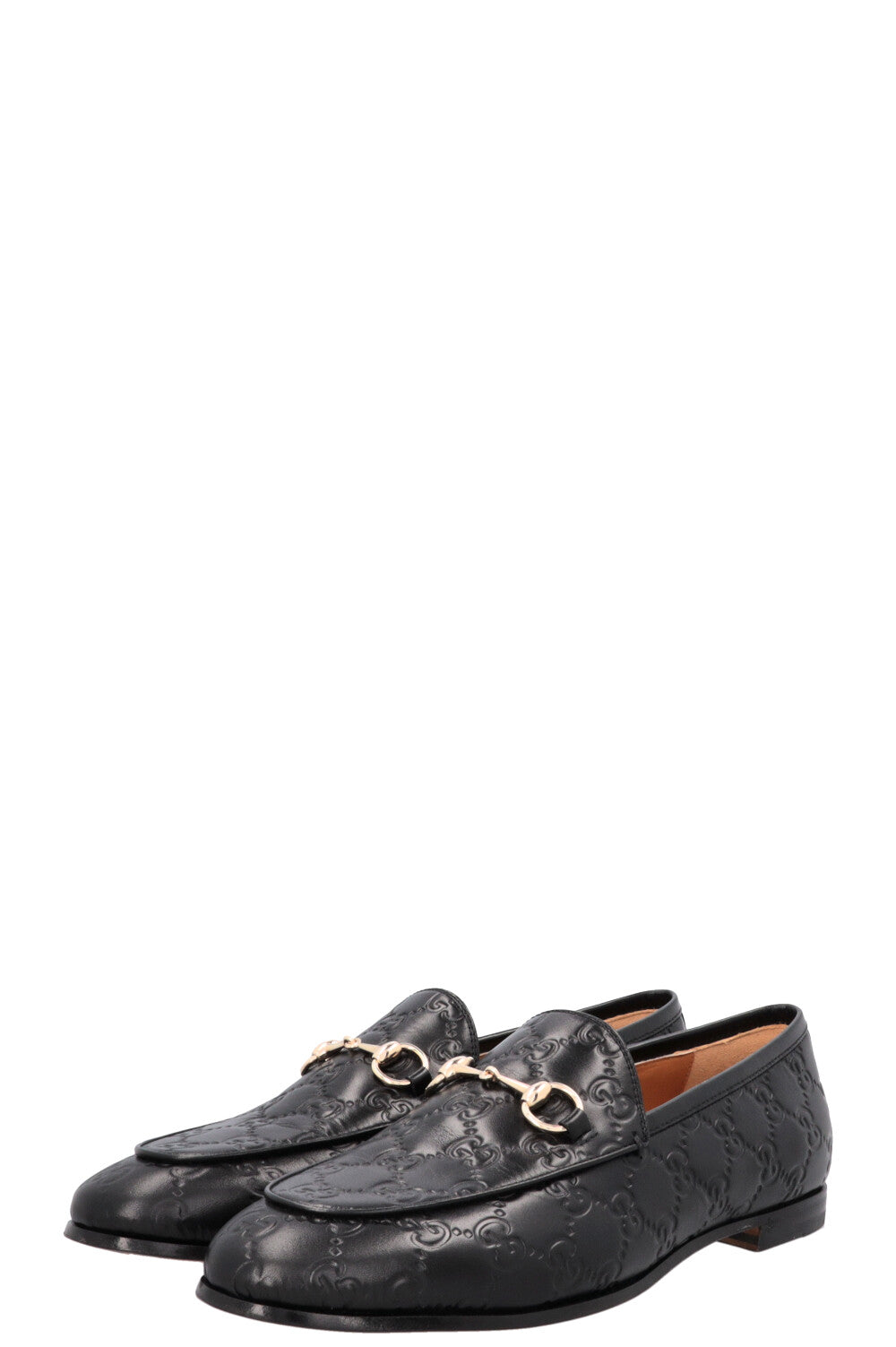 Mocassins GUCCI Supreme GG Jordaan Noir