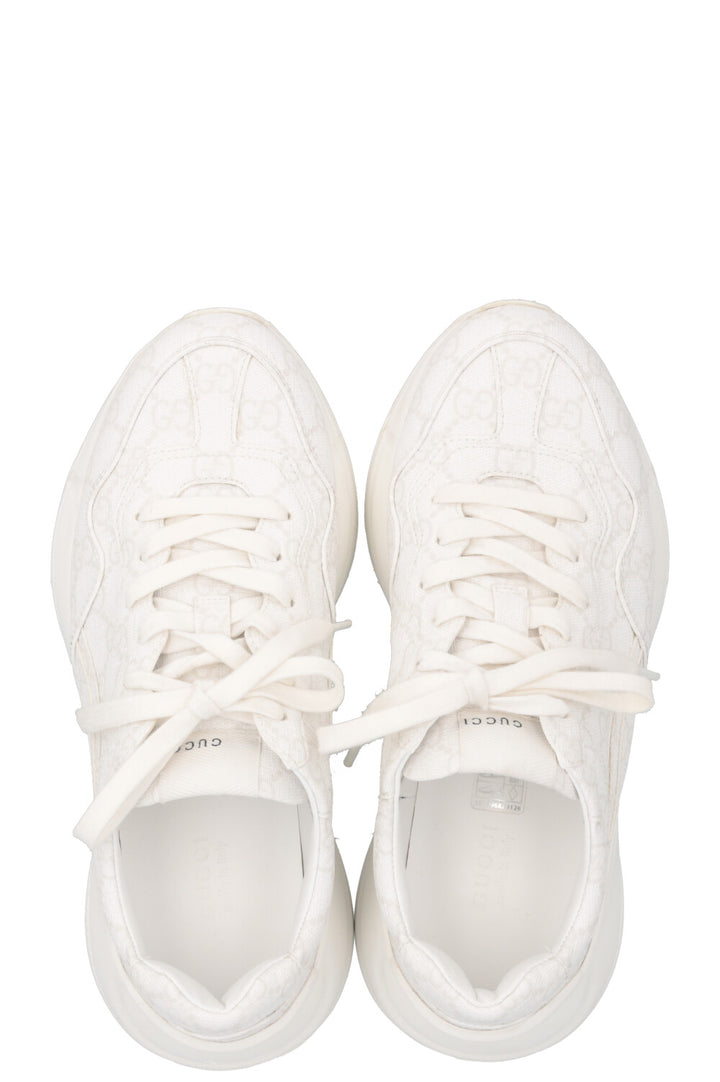 GUCCI GG Supreme Rython Sneakers White