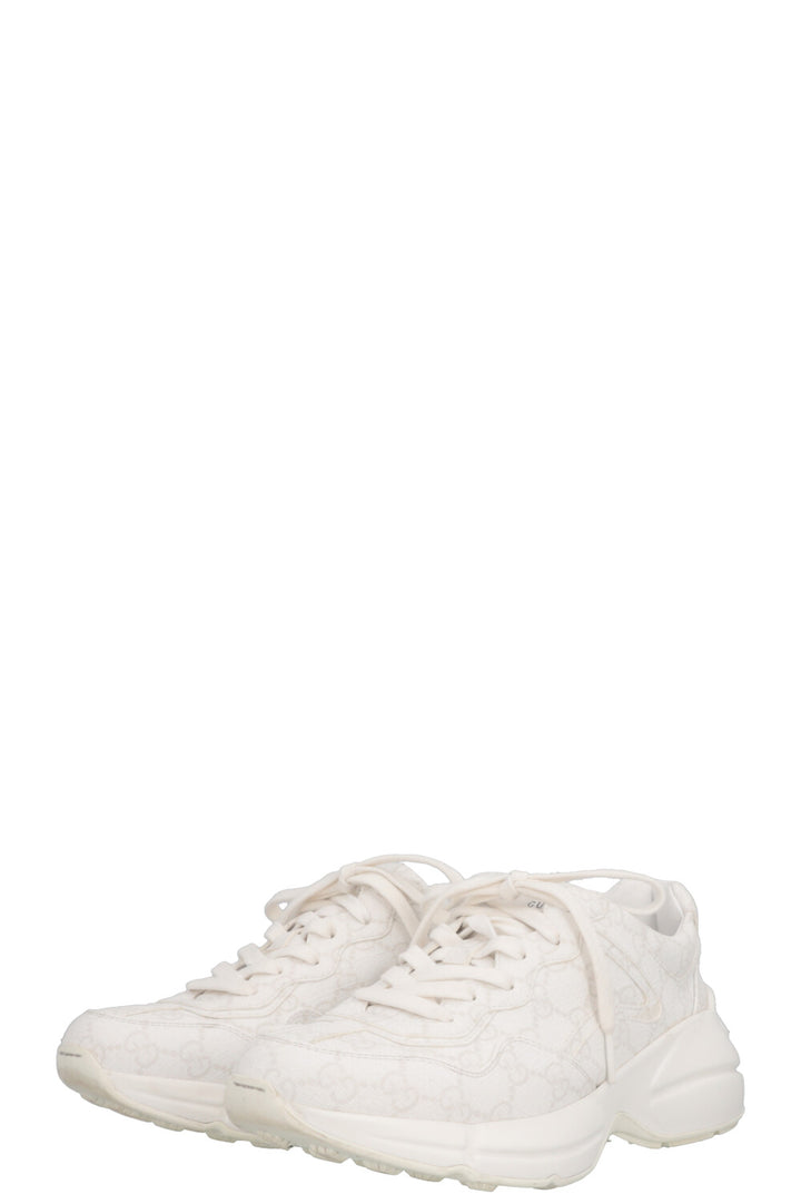 GUCCI GG Supreme Rython Sneakers White
