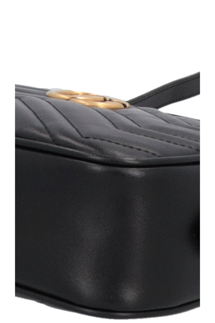 Sac caméra GUCCI Marmont petit modèle noir