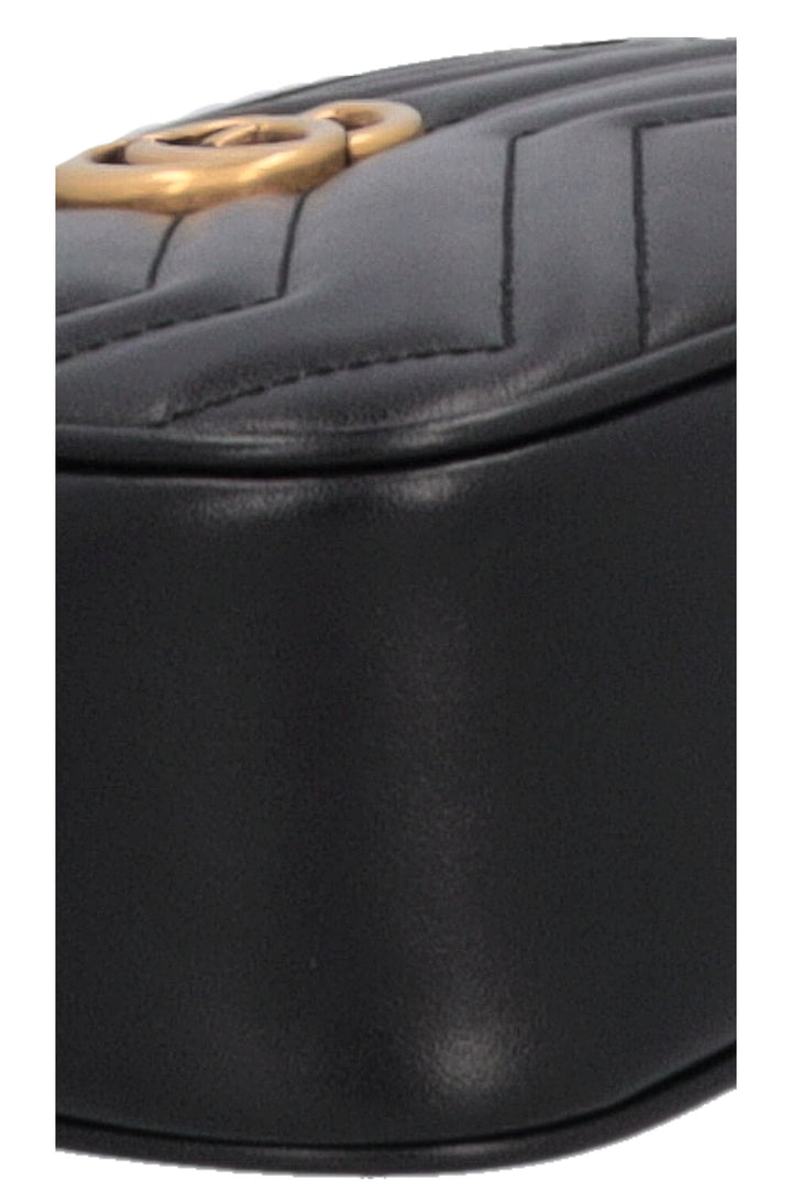 Sac caméra GUCCI Marmont petit modèle noir