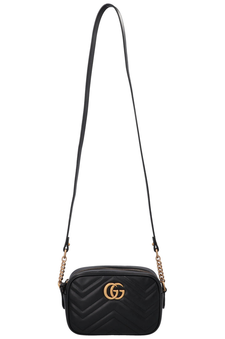 Sac caméra GUCCI Marmont petit modèle noir