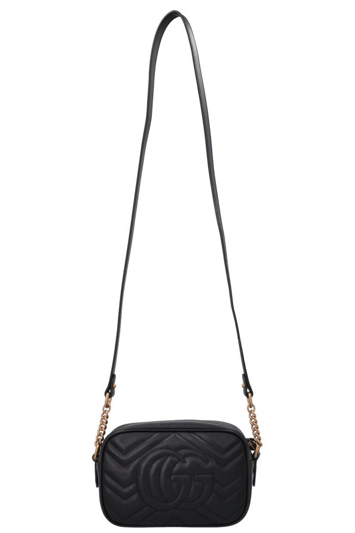 Sac caméra GUCCI Marmont petit modèle noir