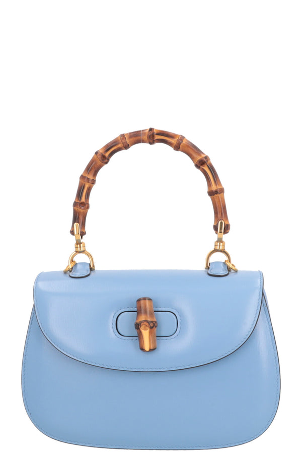 Sac GUCCI Bamboo 1947 bleu
