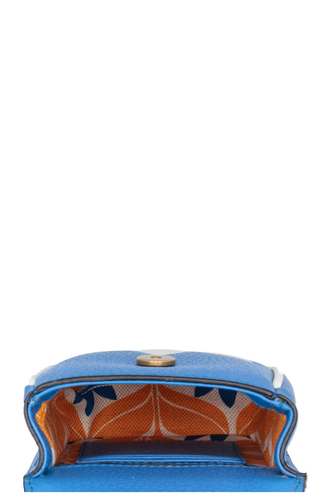 Sac bandoulière GUCCI X ADIDAS avec G entrelacés bleu blanc