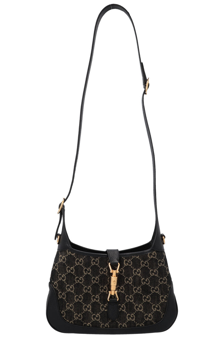GUCCI Jackie 1961 Petit Modèle en Denim Noir
