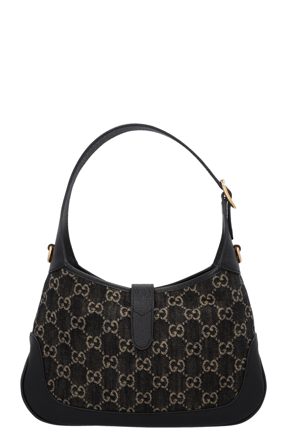 GUCCI Jackie 1961 Petit Modèle en Denim Noir