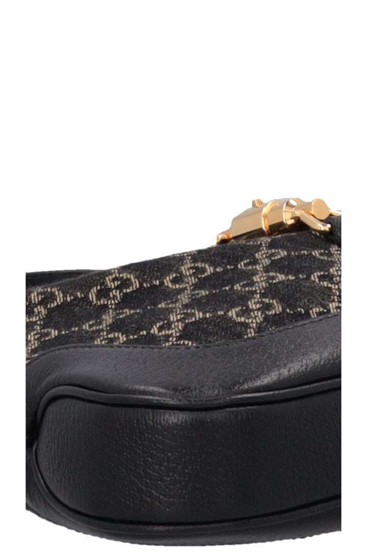 GUCCI Jackie 1961 Petit Modèle en Denim Noir