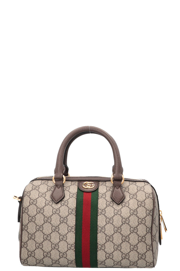 GUCCI Ophidia Boston Bowling Bag Small GG Supreme