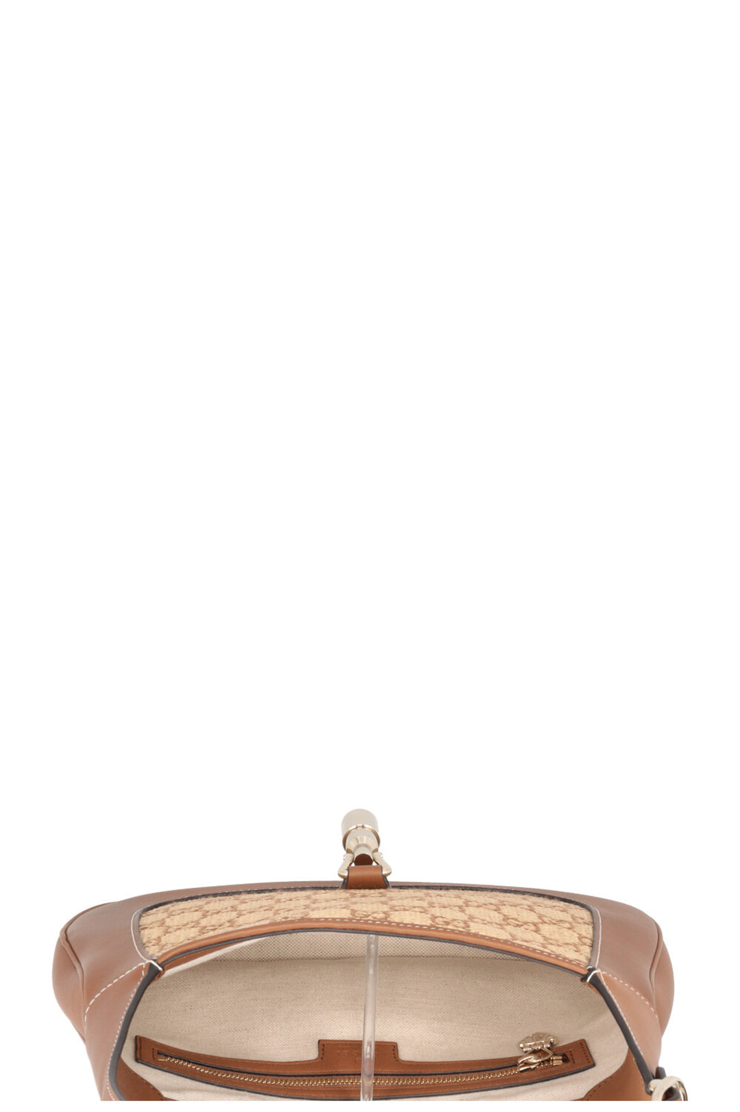 GUCCI Jackie 1961 Raffia Supreme Brown