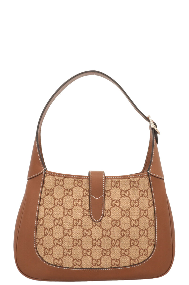 GUCCI Jackie 1961 Raffia Supreme Brown