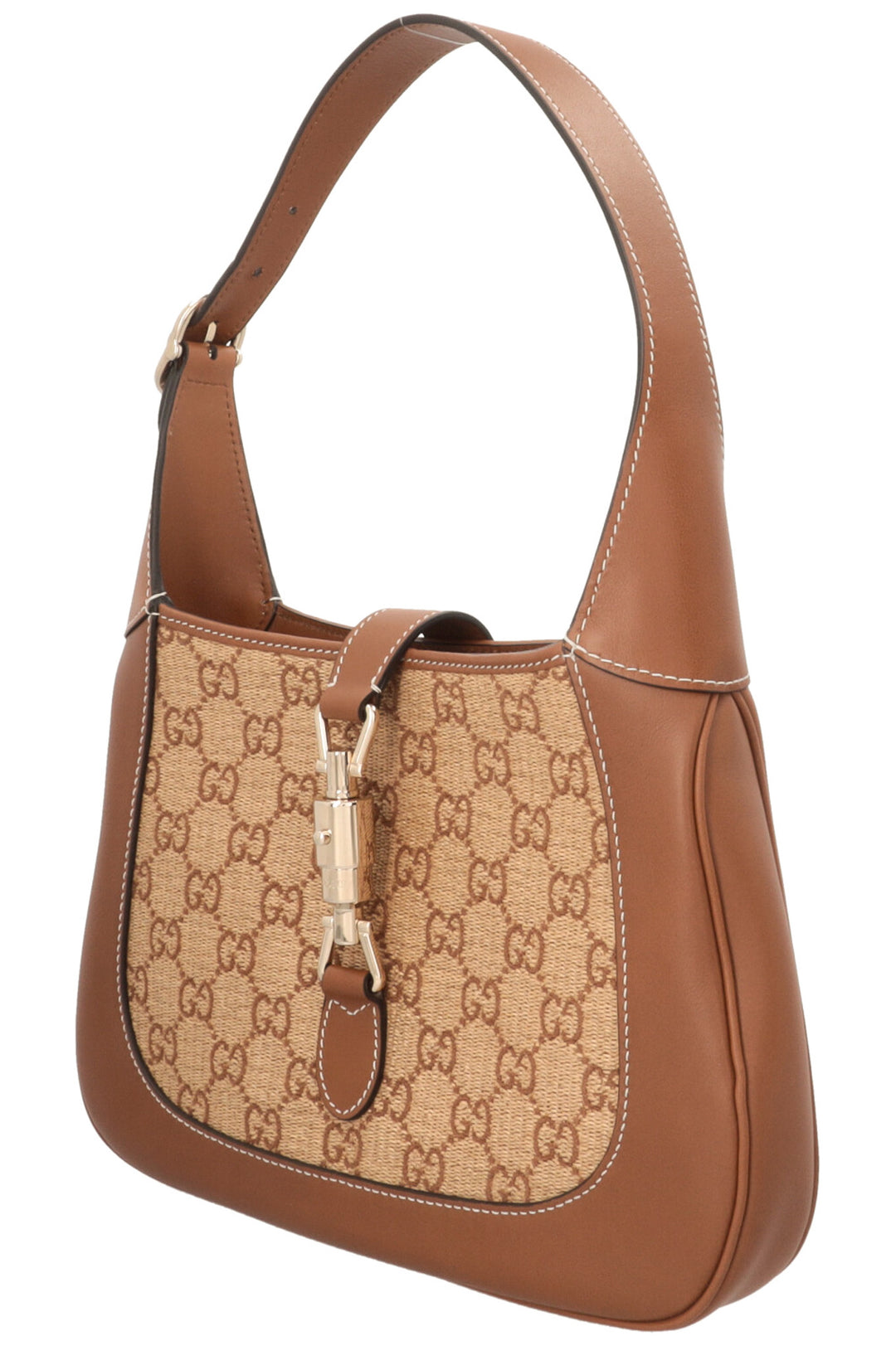 GUCCI Jackie 1961 Raffia Supreme Brown