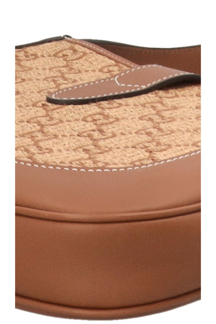GUCCI Jackie 1961 Raffia Supreme Brown