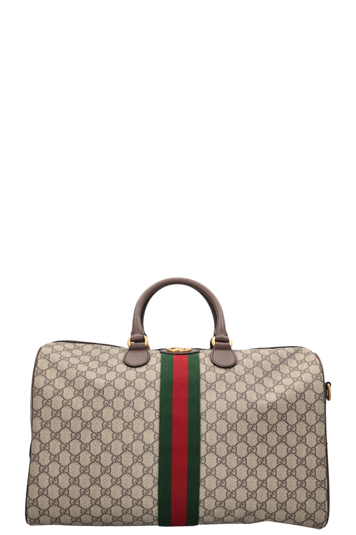 GUCCI Medium Savoy Supreme GG Luggage Bag Canvas