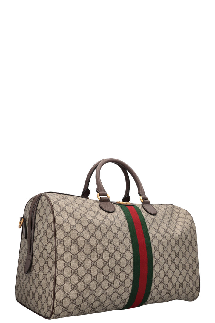 GUCCI Medium Savoy Supreme GG Luggage Bag Canvas