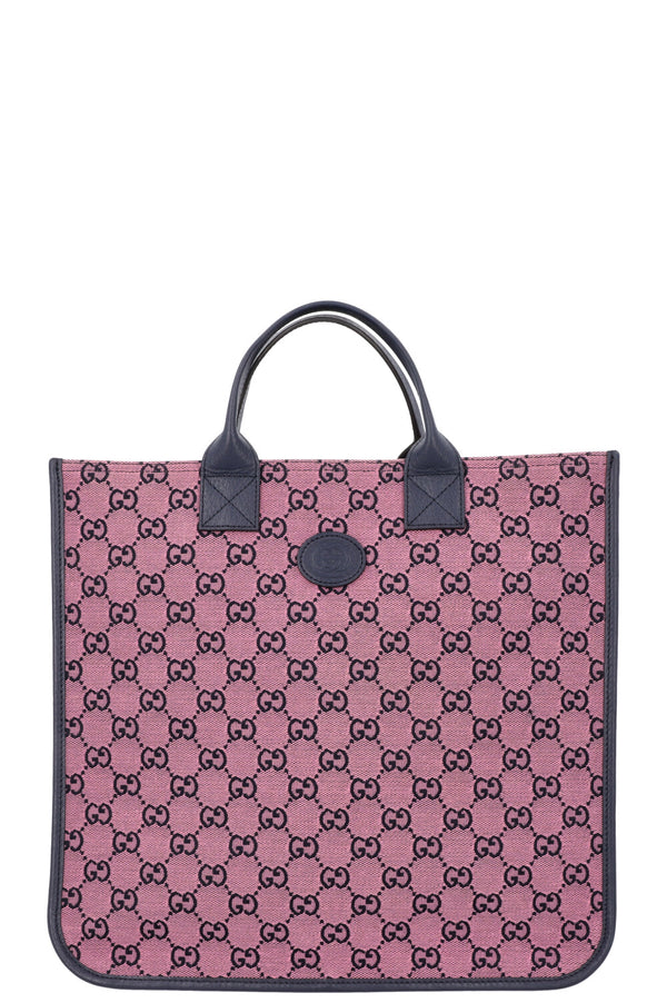 GUCCI  Supreme Tote Small Pink Blue