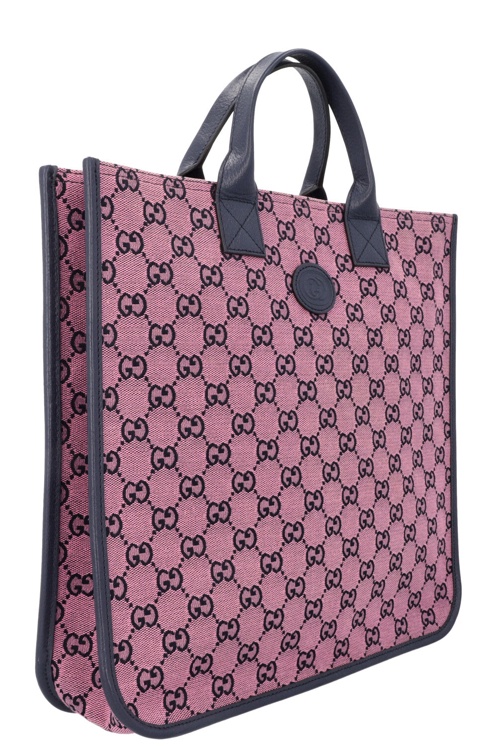 GUCCI  Supreme Tote Small Pink Blue