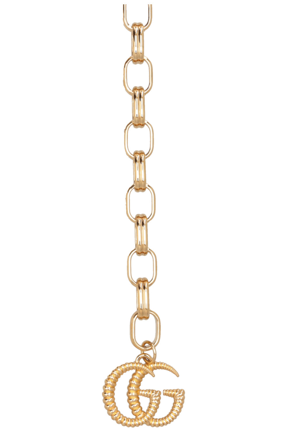 GUCCI Chain Link GG Belt Gold