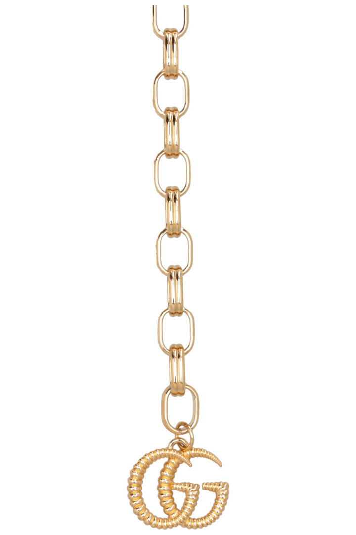GUCCI Chain Link GG Belt Gold