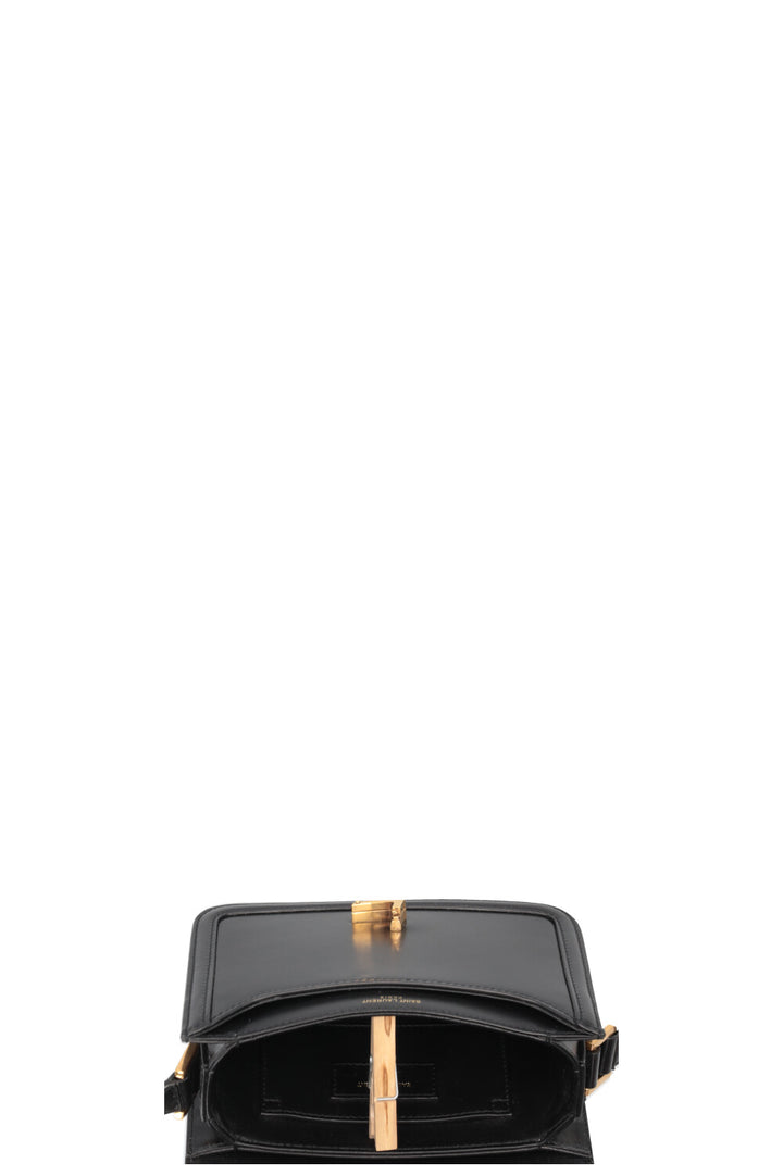 SAINT LAURENT Small Solferino Bag Leather Black