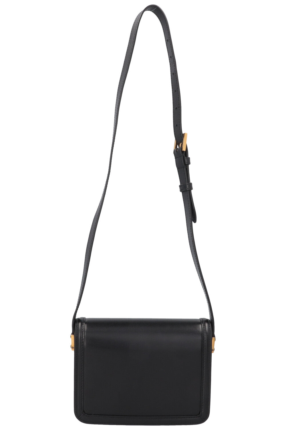 SAINT LAURENT Small Solferino Bag Leather Black