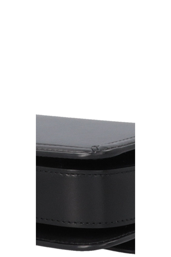 SAINT LAURENT Small Solferino Bag Leather Black