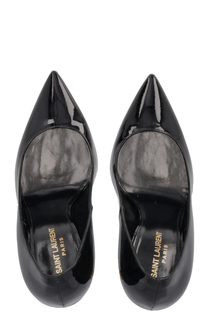 SAINT LAURENT Opyum Heels Patent Black