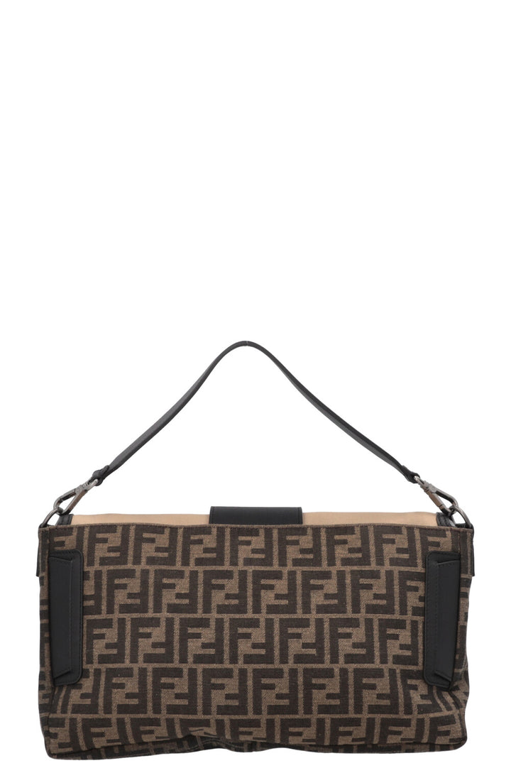 FENDI Large Zucca Print Baguette Bag